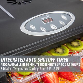 Foto 3 | Deshidratador de Alimentos Ivation de 9 Bandejas 600 W - Venta Internacional