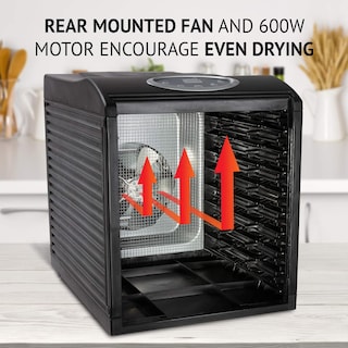 Foto 5 | Deshidratador de Alimentos Ivation de 9 Bandejas 600 W - Venta Internacional