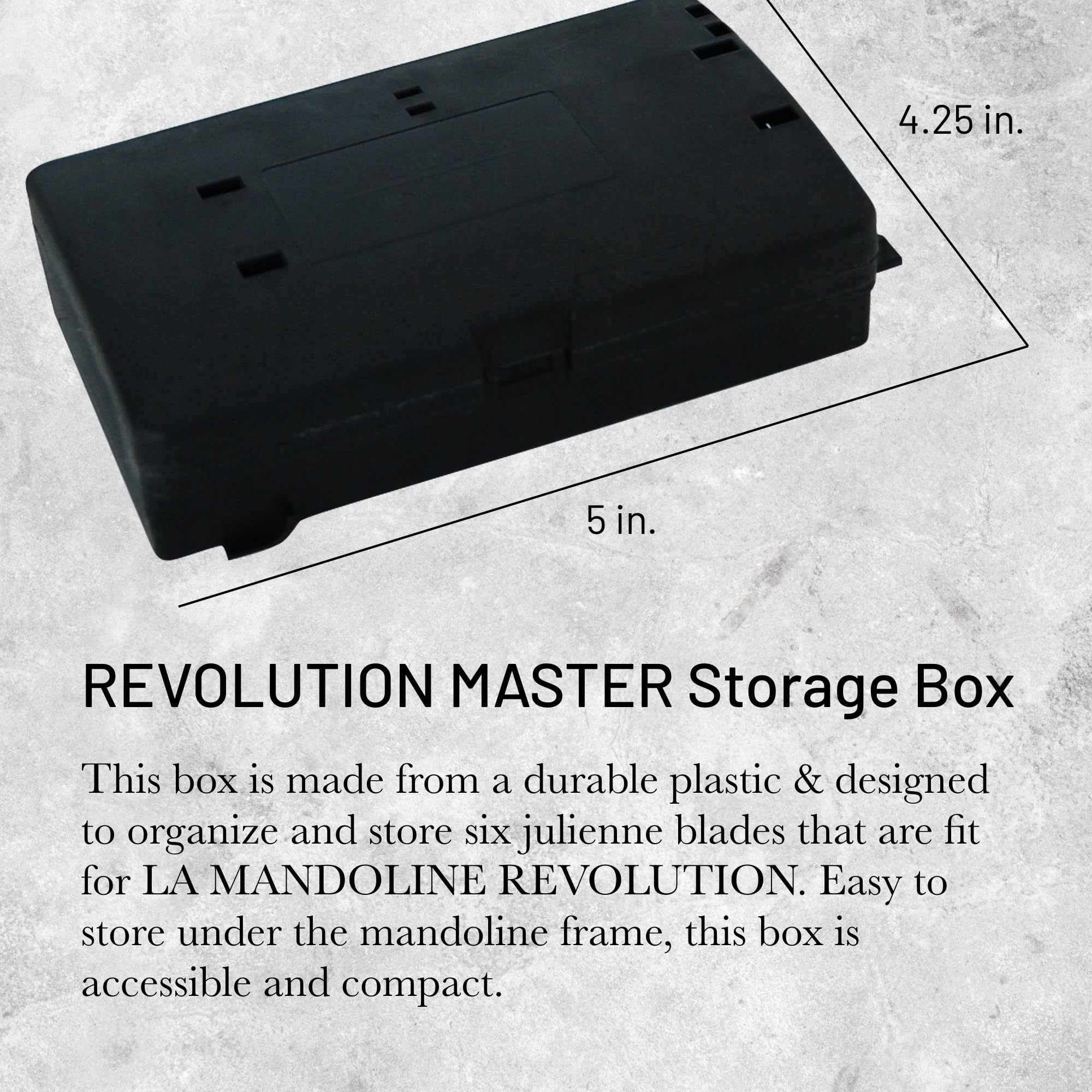 Foto 3 pulgar | Caja De Almacenamiento De Buyer Revolution Master Para La Mandoline - Venta Internacional.