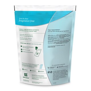 Foto 2 | Detergente Para Lavavajillas En Cápsulas Grab Green, 24 Unidades, Sin Fragancia - Venta Internacional.