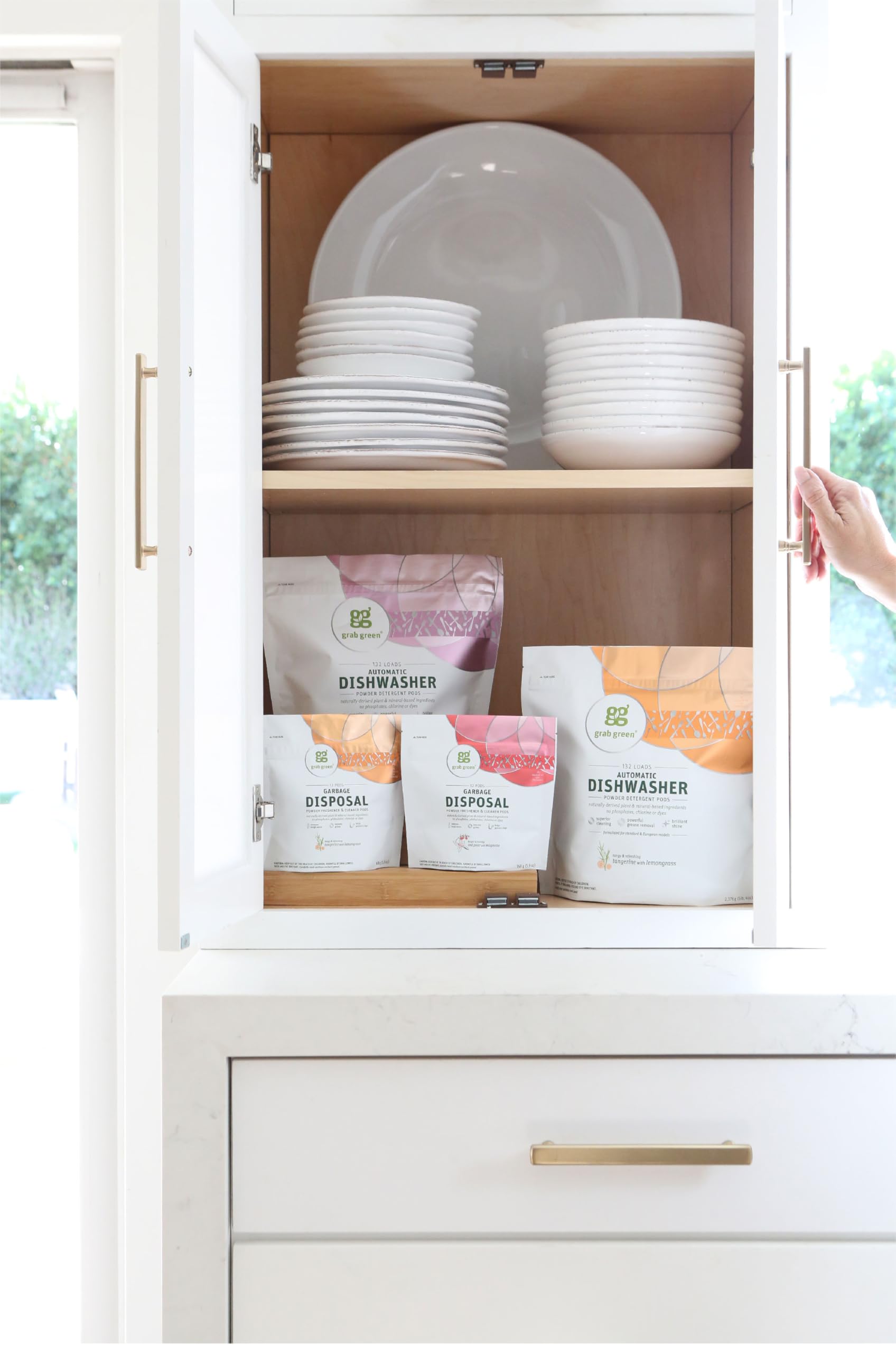 Foto 7 | Detergente Para Lavavajillas En Cápsulas Grab Green, 24 Unidades, Mandarina - Venta Internacional.