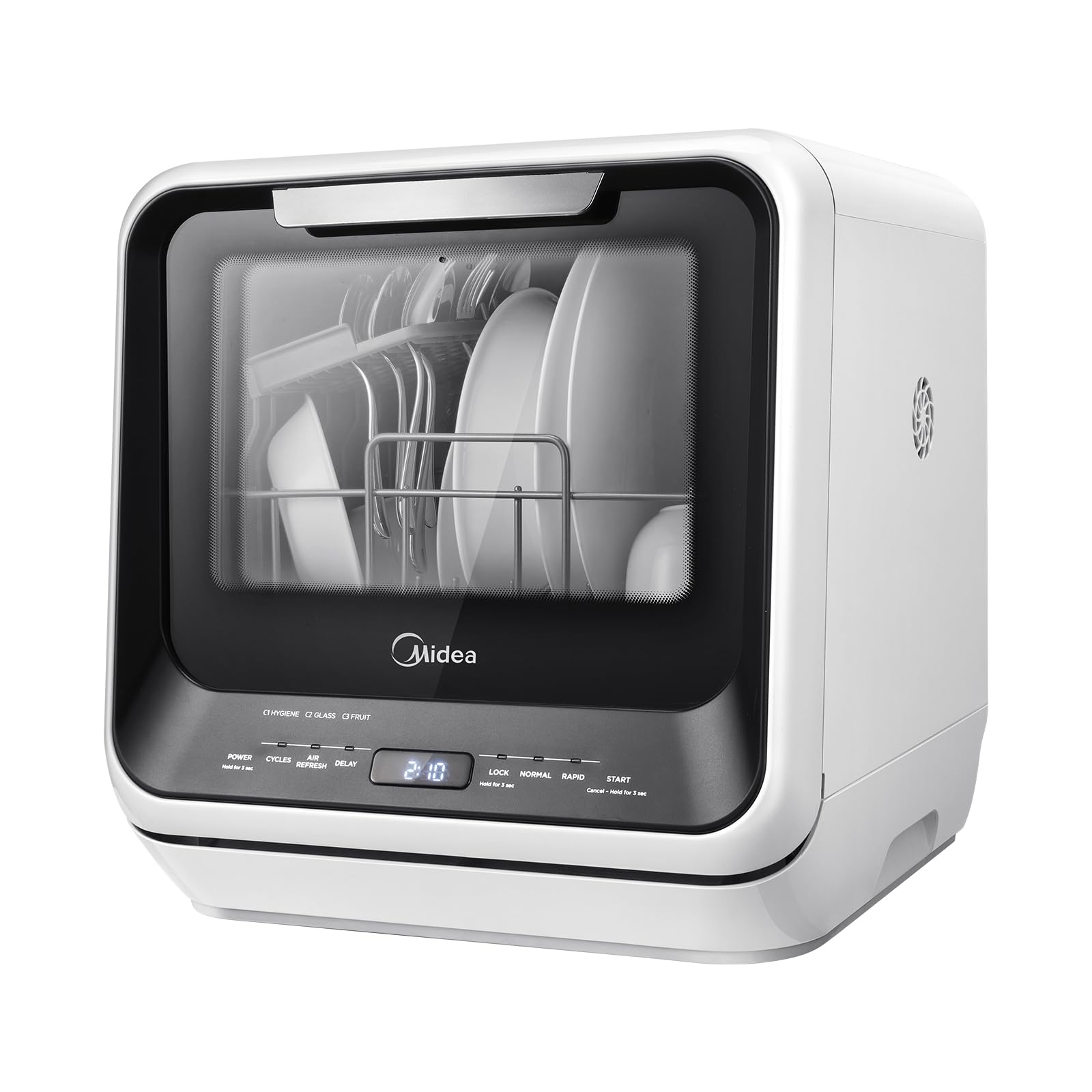 Foto 1 | Lavaplatos Portátil De Encimera Midea Mdc17p0abb 5l Negro - Venta Internacional.