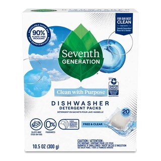 Foto 1 | Paquetes De Detergente Para Lavavajillas De Séptima Generación 20 Paquetes - Venta Internacional.