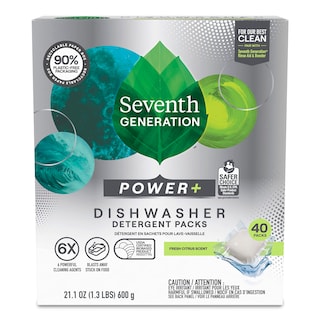 Foto 1 | Paquetes De Detergente Para Lavavajillas Seventh Generation 40 Tabletas - Venta Internacional.