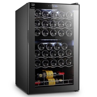 Foto 2 | Combo Cava Enfriadora para 33 Botellas de Vinos y Sacacorchos Eléctrico Avera Ev33dc01 color Negro