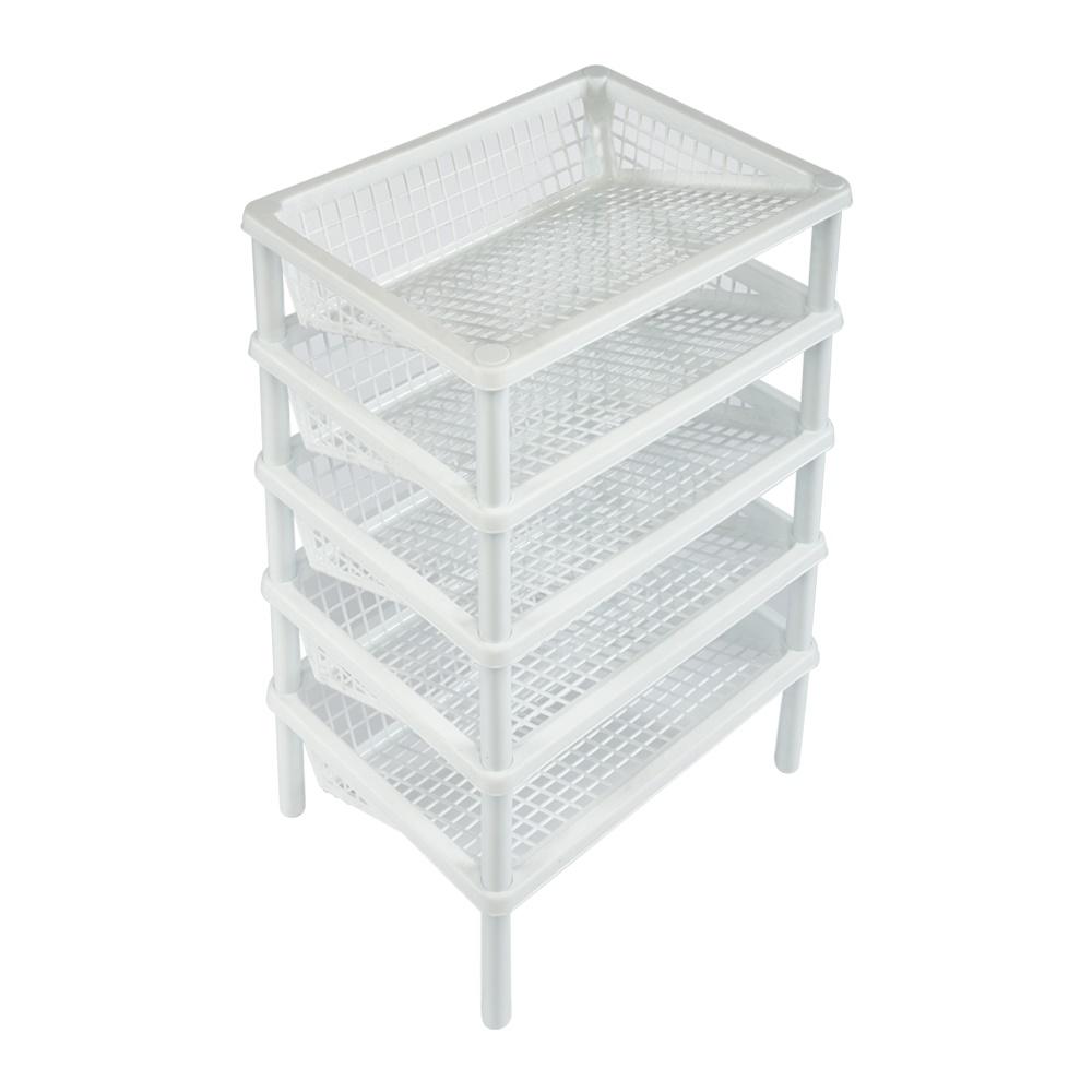 Organizador de Botellas 5 Niveles Liftor Cava color Blanco