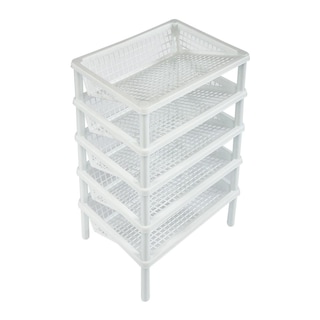 Foto 1 | Organizador de Botellas 5 Niveles Liftor Cava color Blanco