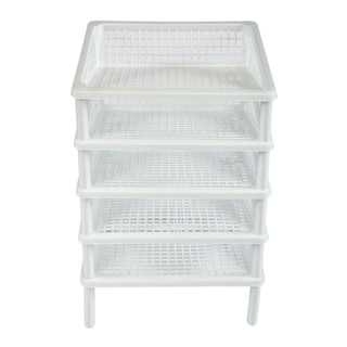 Foto 3 | Organizador de Botellas 5 Niveles Liftor Cava color Blanco