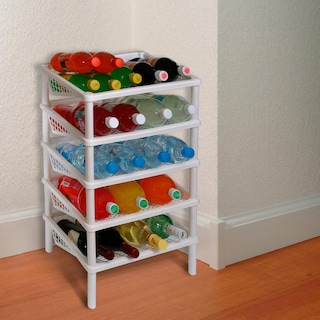 Foto 7 | Organizador de Botellas 5 Niveles Liftor Cava color Blanco