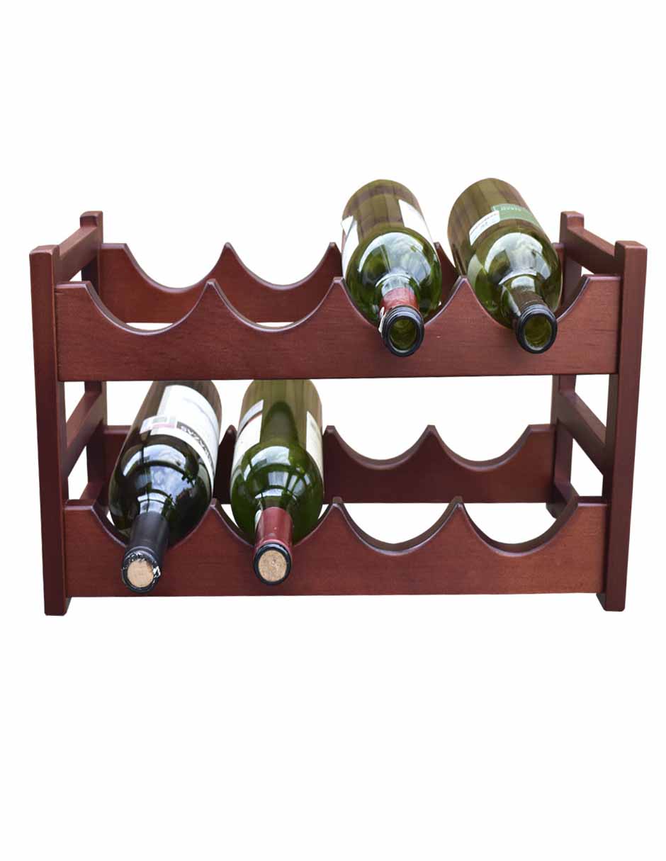 Foto 6 pulgar | Cava Hogare para 8 Botellas Caoba