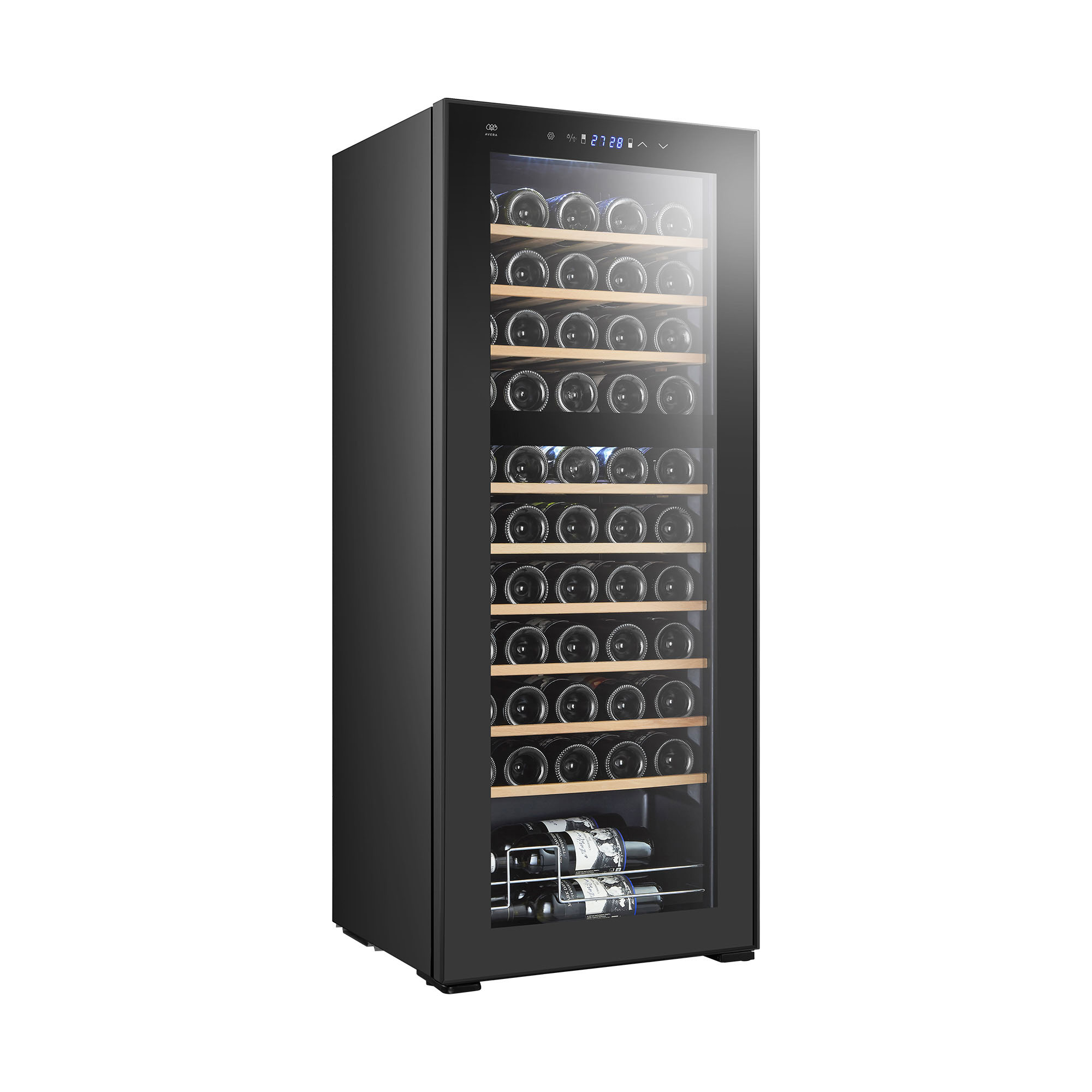 Cava Enfriadora De Vino Doble Zona Capacidad 55 Botellas Avera Ev55