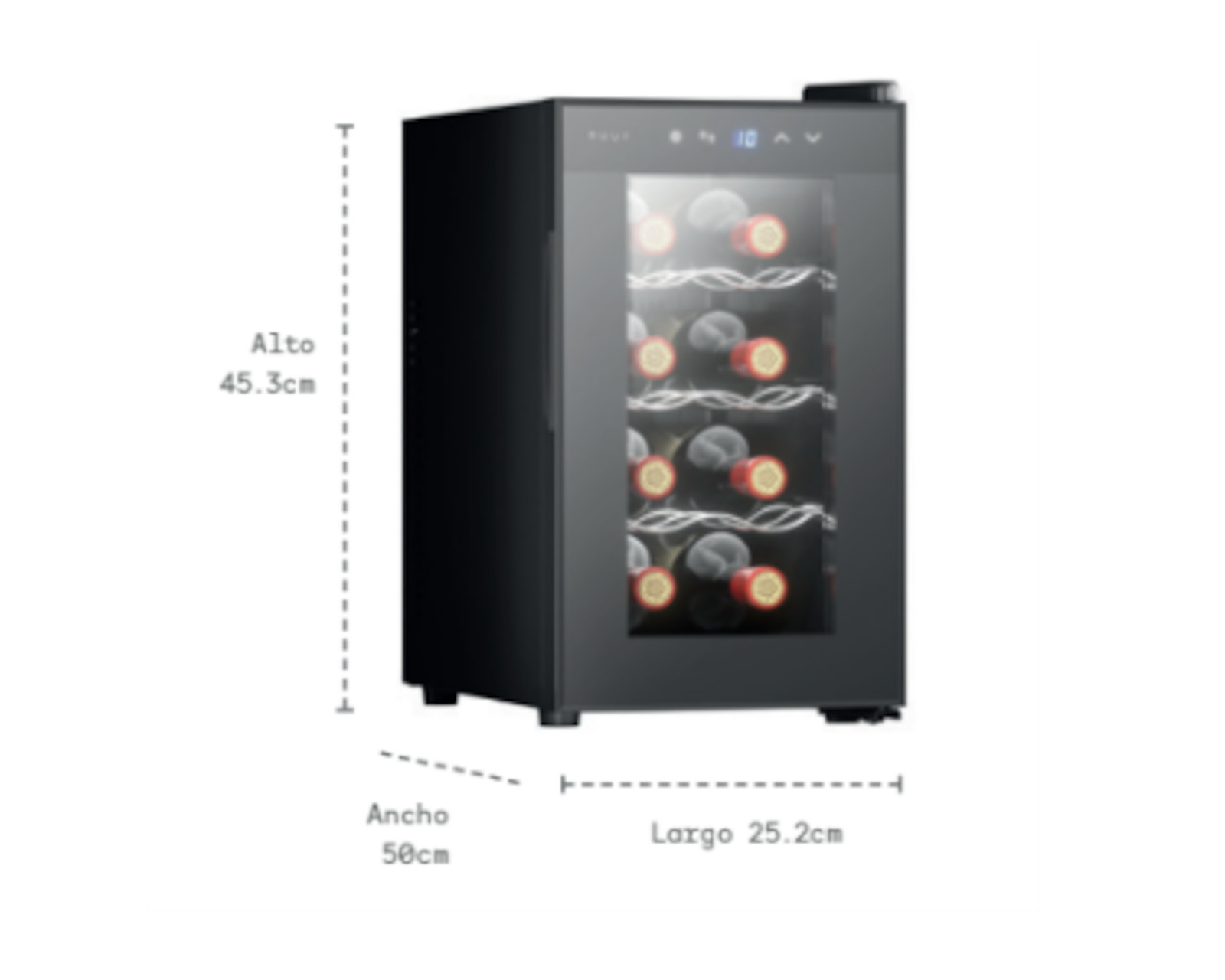 Foto 2 | Cava Enfriadora De Vinos Termoeléctrica Para 8 Botellas