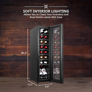 Foto 4 | Refrigerador De Vino Ivation Para 16 Botellas Con Cierre, 41l-18l - Venta Internacional.