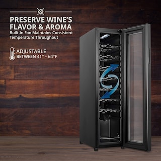 Foto 6 | Refrigerador De Vino Ivation Para 16 Botellas Con Cierre, 41l-18l - Venta Internacional.
