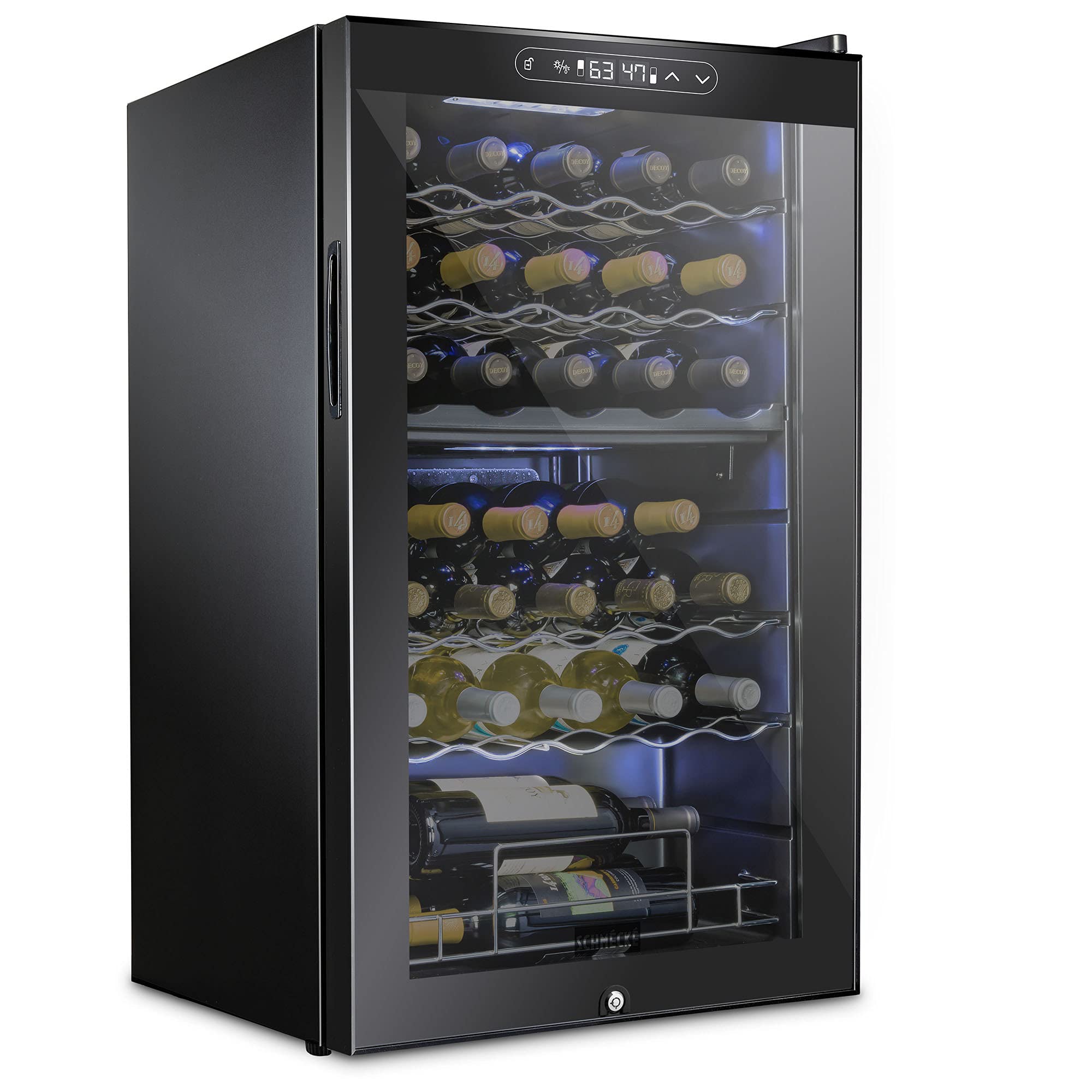 Refrigerador De Vino Schmécké Para 33 Botellas De Doble Zona - Venta Internacional.