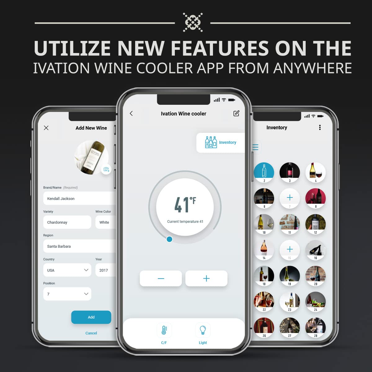 Foto 5 pulgar | Wine Cooler Refrigerator Ivation, Compresor De 34 Botellas - Venta Internacional.