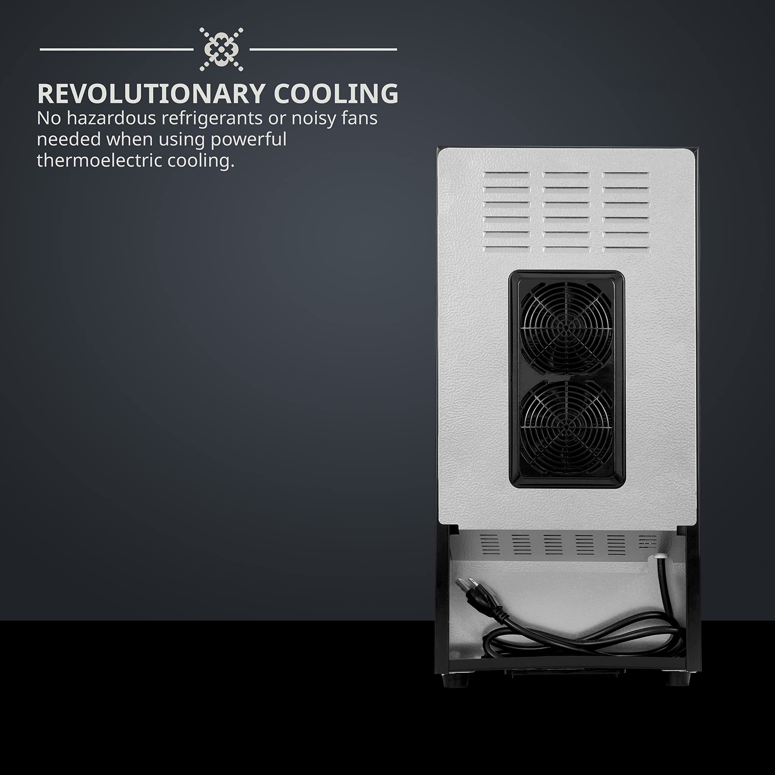 Foto 6 | Vinoteca Schmécké De Acero Inoxidable Termoeléctrico Para 10 Botellas - Venta Internacional.