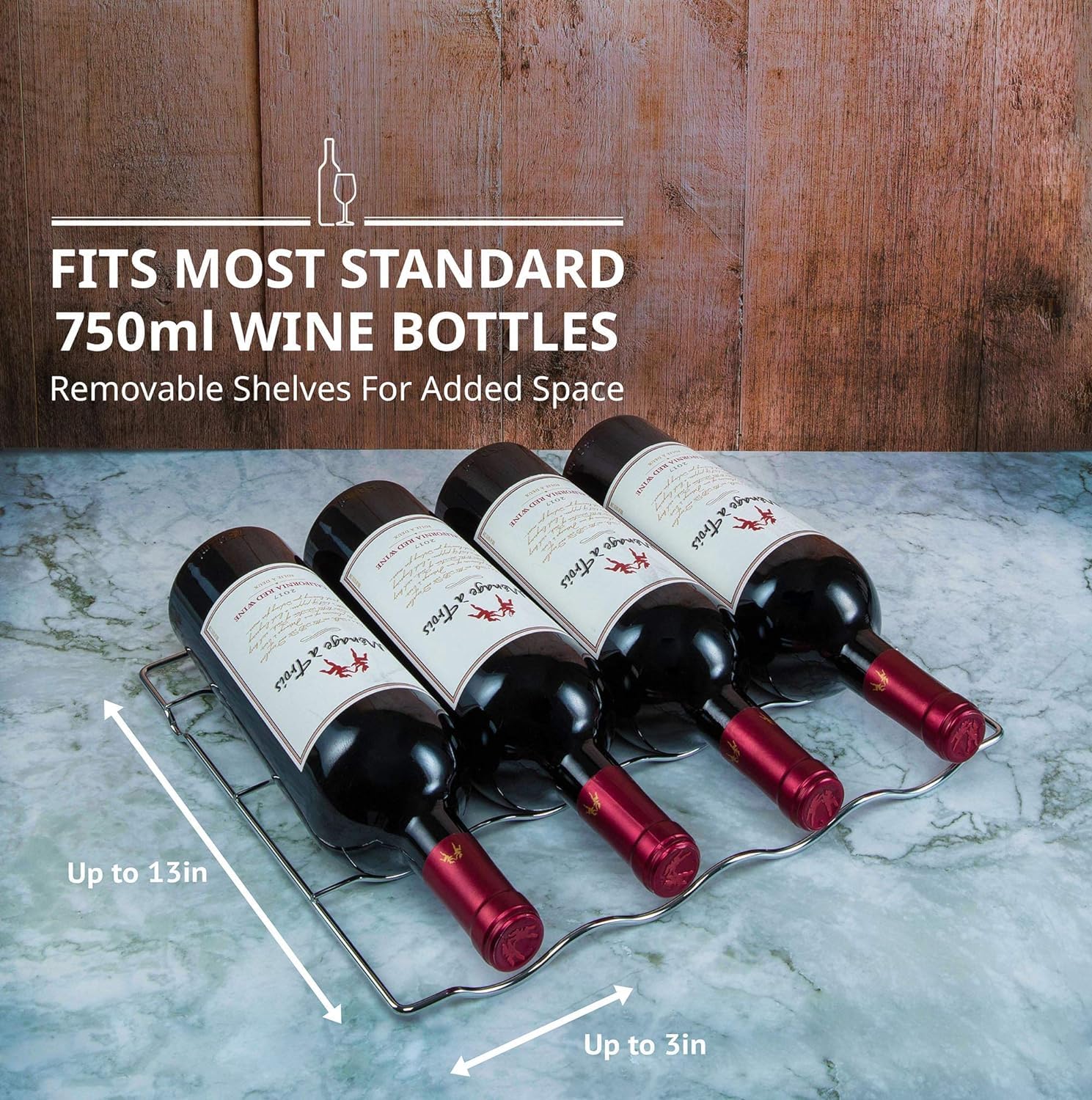 Foto 7 pulgar | Refrigerador De Vino Schmécké Para 12 Botellas Con Cierre - Venta Internacional.