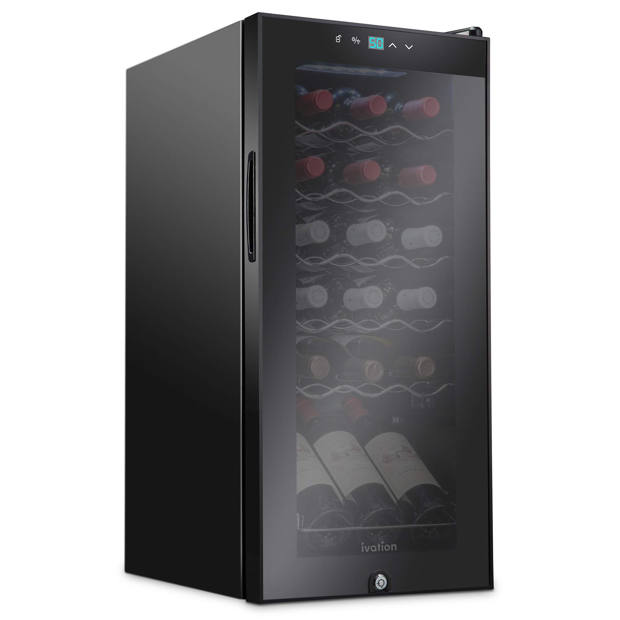 Foto 1 | Refrigerador De Vino Ivation Para 18 Botellas Con Cierre De 41 A 64 °f - Venta Internacional.