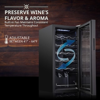 Foto 2 | Refrigerador De Vino Ivation Para 18 Botellas Con Cierre De 41 A 64 °f - Venta Internacional.