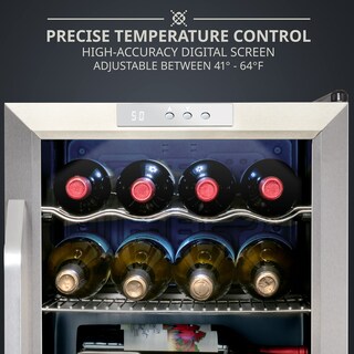 Foto 4 | Refrigerador De Vino Ivation Para 12 Botellas Con Cierre, 41l-18l - Venta Internacional.