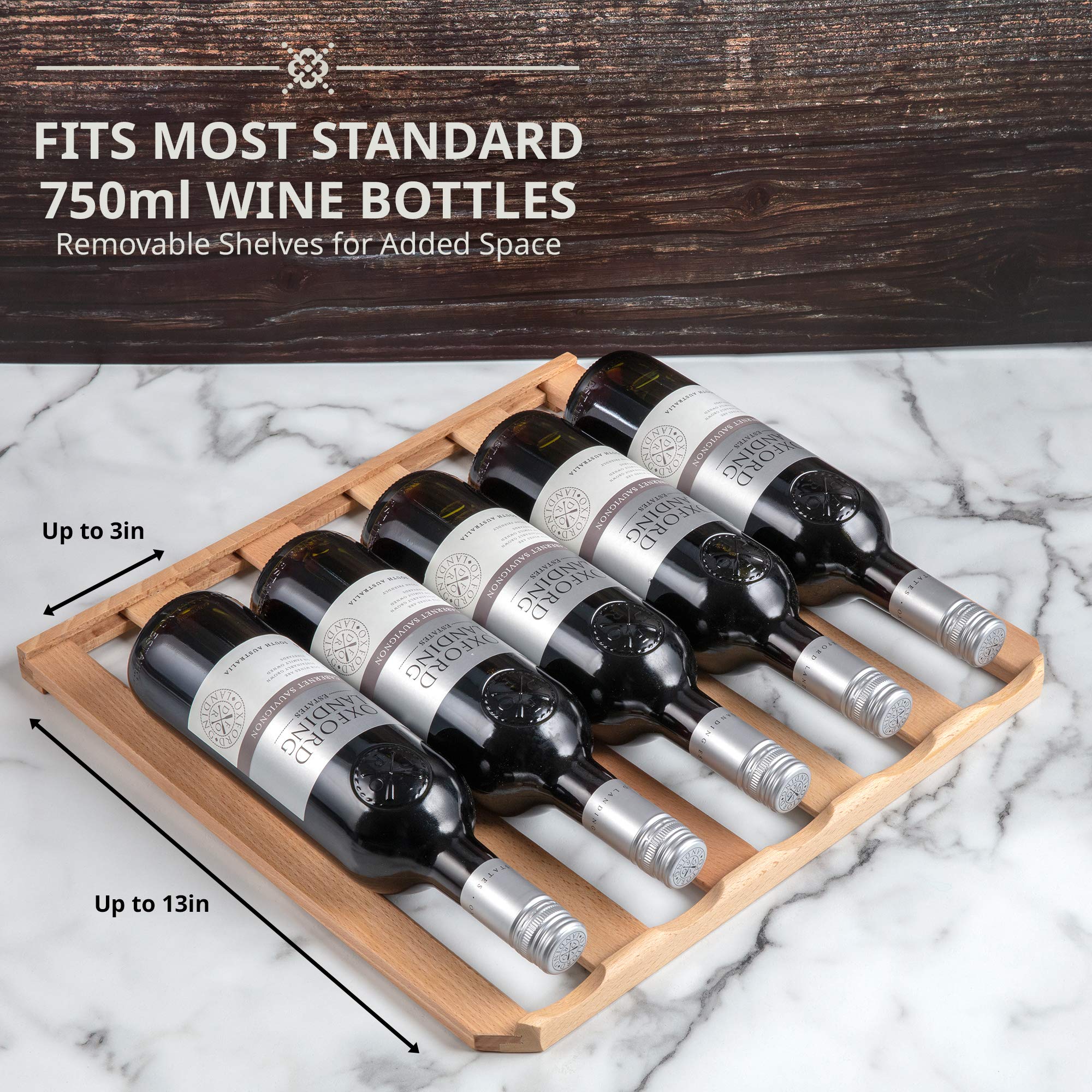 Foto 7 pulgar | Refrigerador De Vino Ivation Para 34 Botellas Con Cierre, 98 L - Venta Internacional.