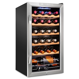 Foto 1 | Refrigerador De Vino Ivation Para 24 Botellas Con Cierre, 41l-18l - Venta Internacional.