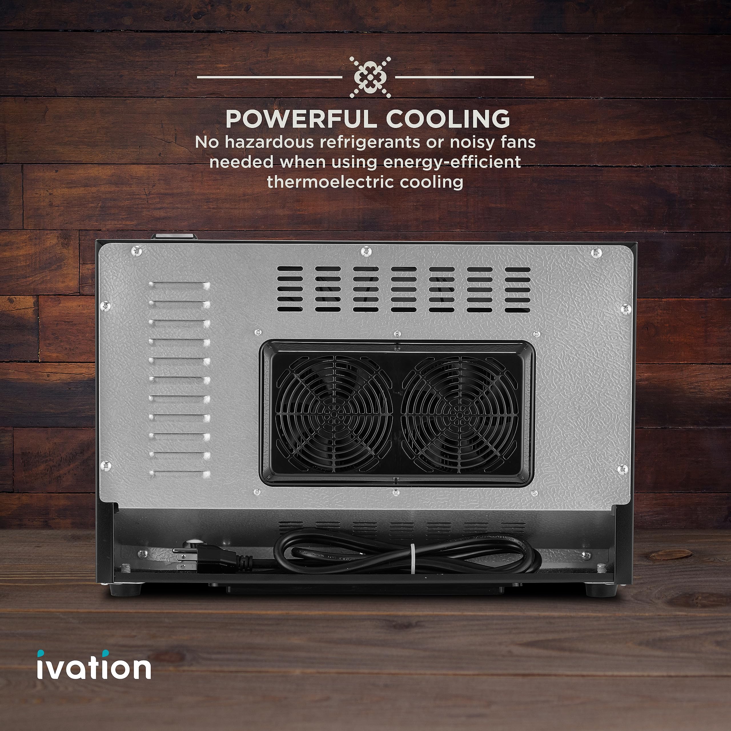 Foto 6 | Vinoteca Ivation Premium Para 8 Botellas Con Temperatura Digital - Venta Internacional.
