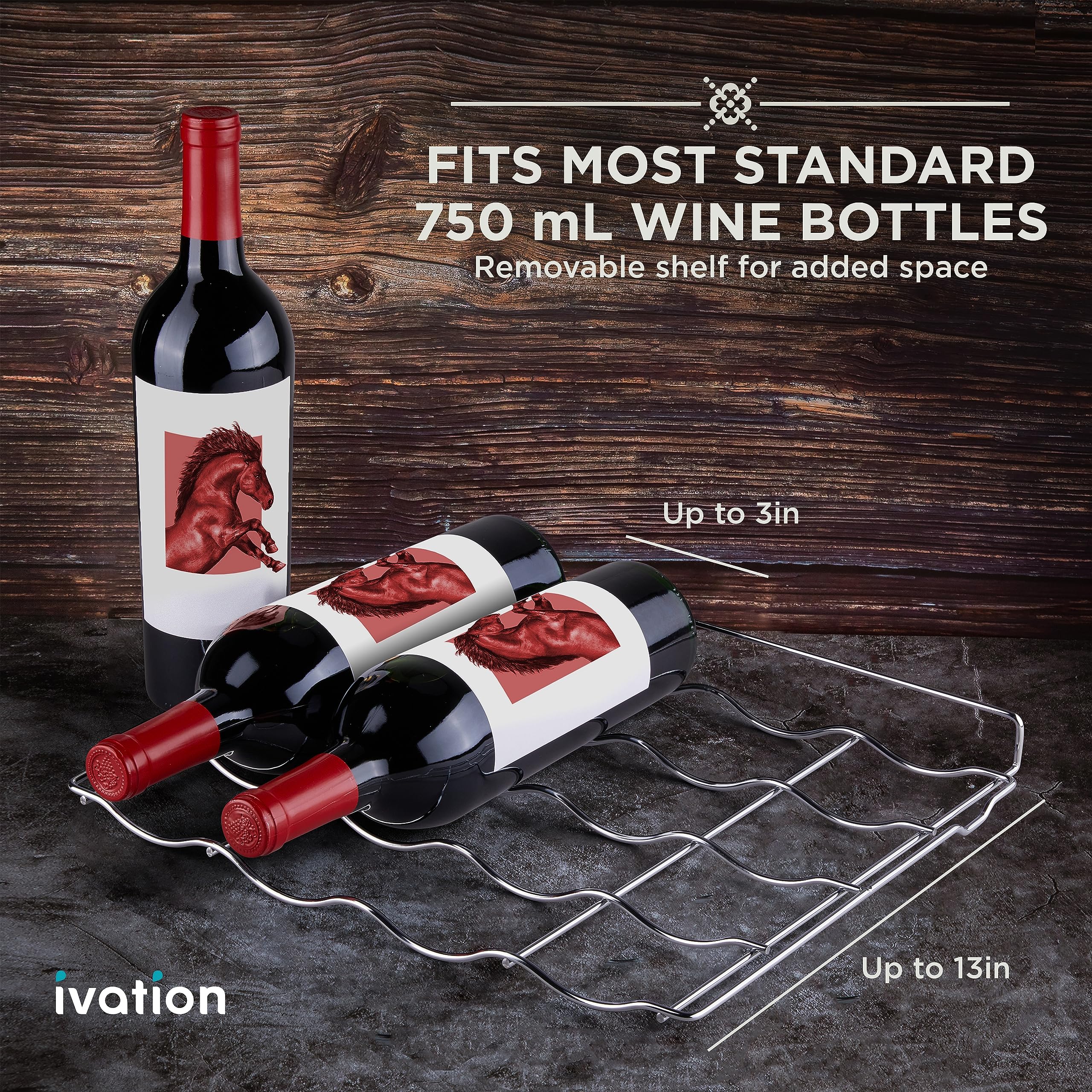 Foto 7 | Vinoteca Ivation Premium Para 8 Botellas Con Temperatura Digital - Venta Internacional.