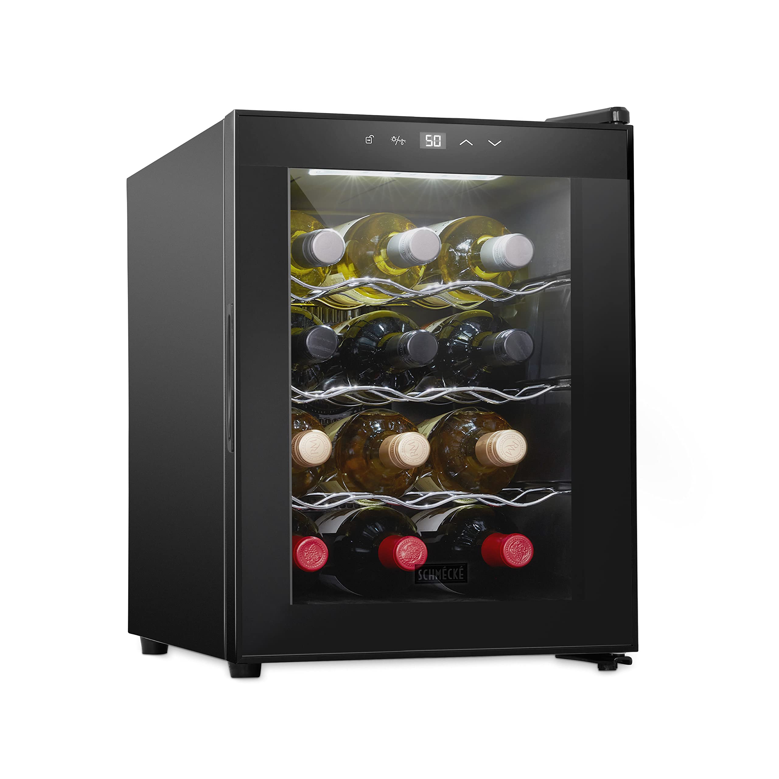 Foto 2 pulgar | Vinoteca Schmécké Termoeléctrico Para 10 Botellas Con Pantalla Digital - Venta Internacional.