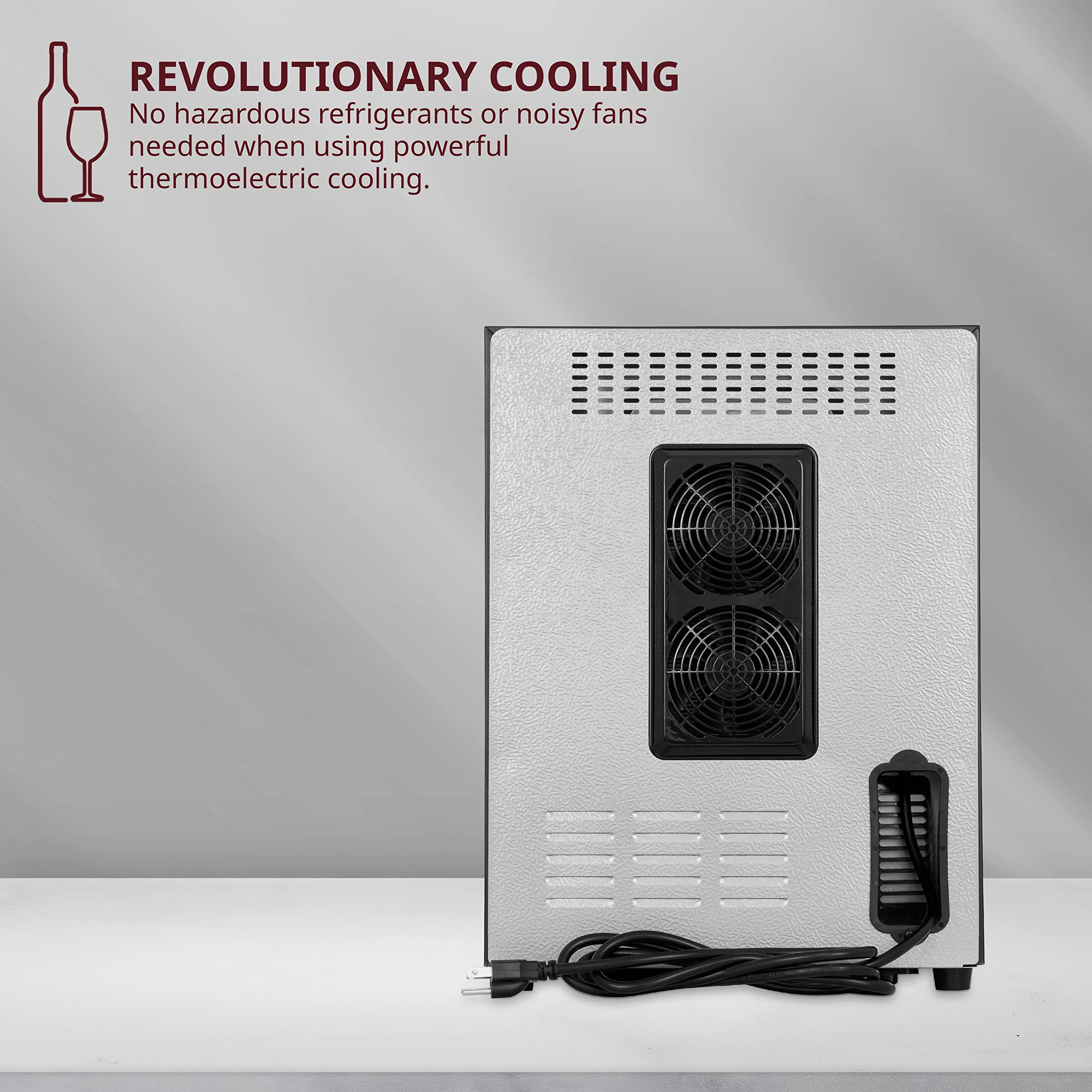 Foto 7 | Vinoteca Schmécké Termoeléctrico Para 10 Botellas Con Pantalla Digital - Venta Internacional.