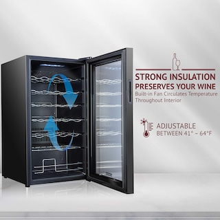 Foto 4 | Refrigerador De Vino Schmecke Para 34 Botellas Con Cierre, 41l-18l - Venta Internacional.