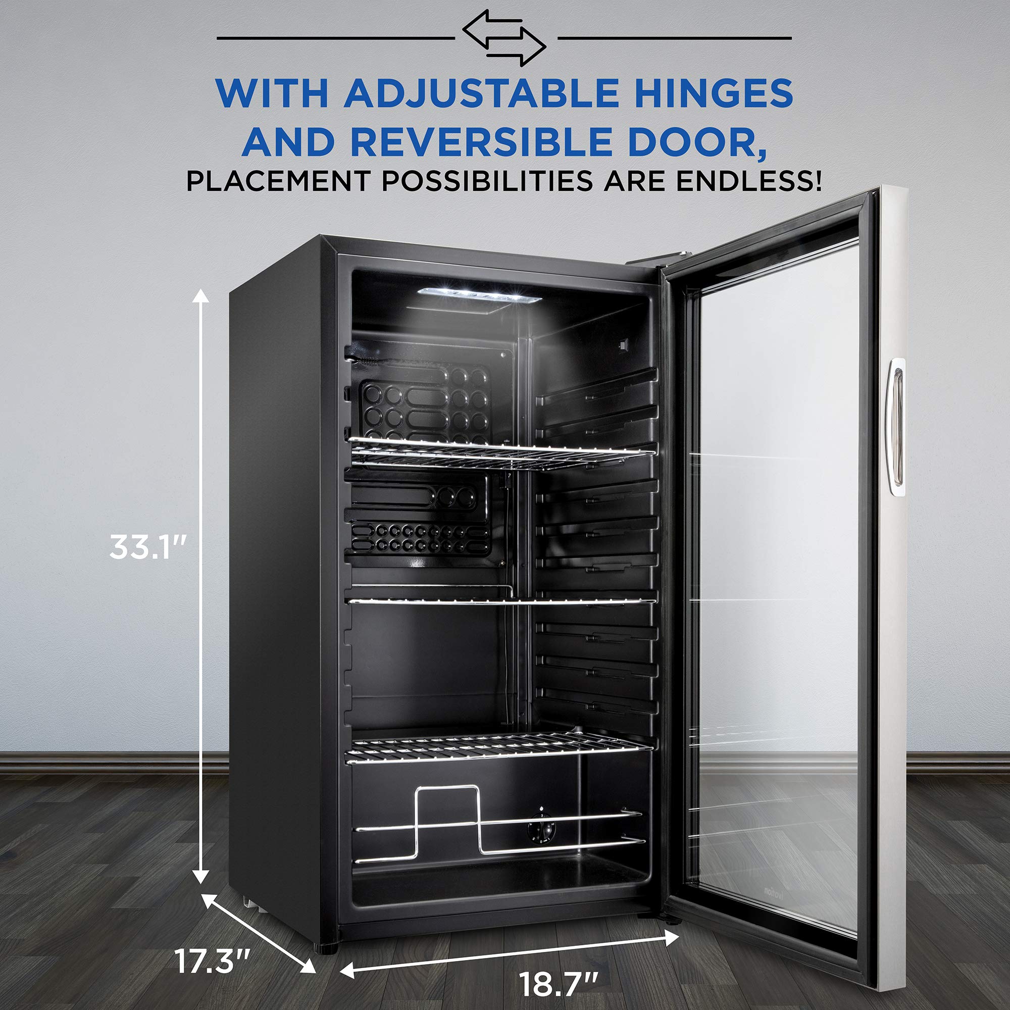 Foto 4 | Refrigerador De Bebidas Ivation 126 Lata, Independiente, Inoxidable - Venta Internacional.