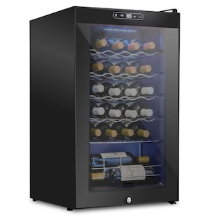 Foto 1 | Refrigerador De Vino Schmecke Para 24 Botellas Con Cierre, 41l-18l - Venta Internacional.