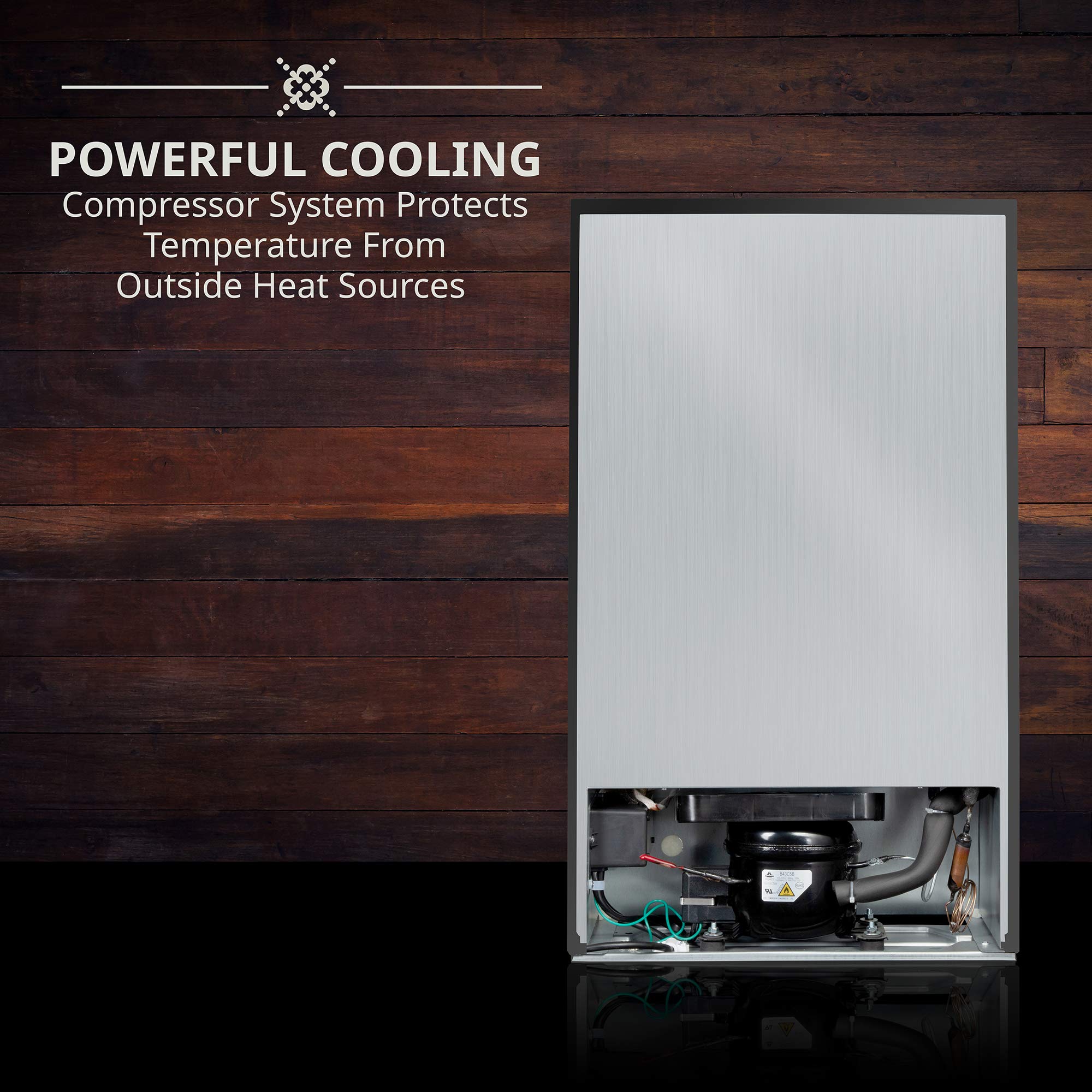 Foto 7 | Refrigerador De Vino Ivation Para 33 Botellas, Doble Zona, Negro - Venta Internacional.