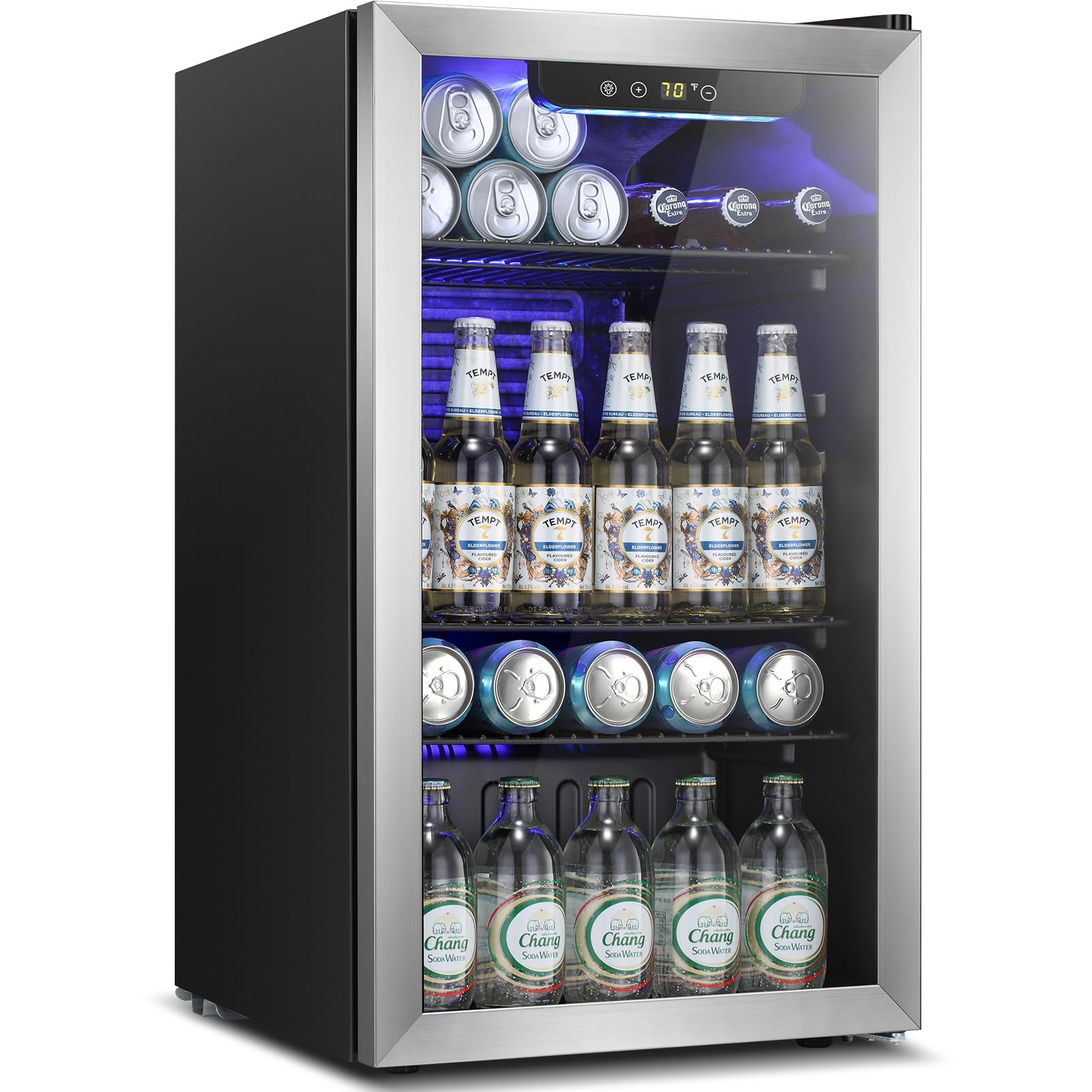 Foto 1 | Refrigerador De Bebidas Kismile 94l, 130 Latas O 20 Botellas De Vino - Venta Internacional.