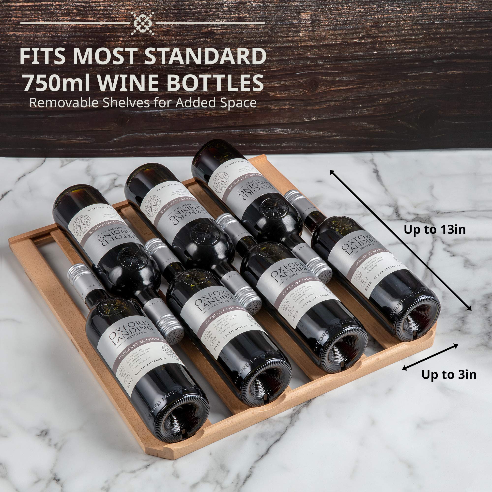Foto 7 pulgar | Refrigerador De Vino Ivation 51 Para Botellas Con Cierre, 120 L - Venta Internacional.