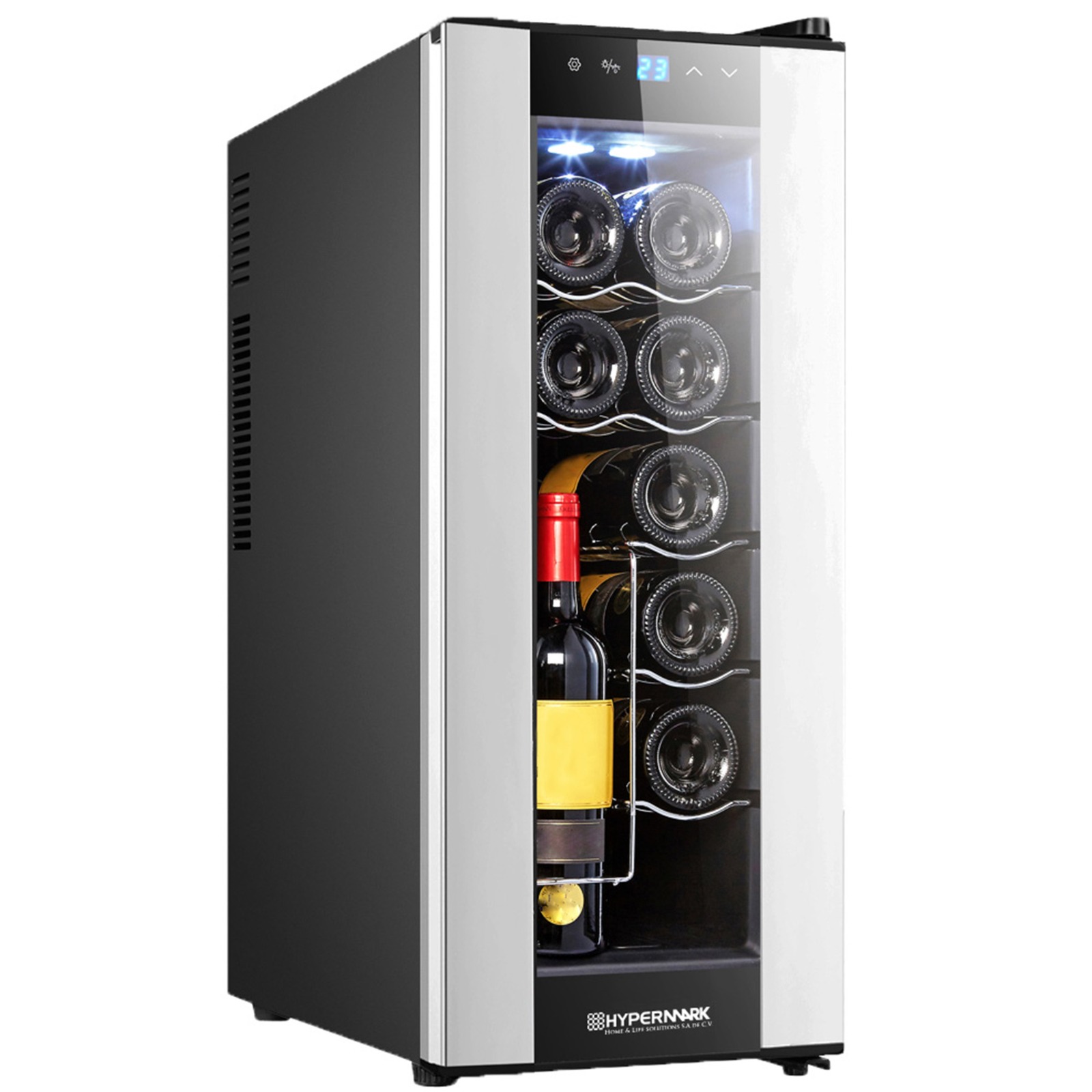 Cava de Vino Hypermark 12 Botellas Gris HM0026CV