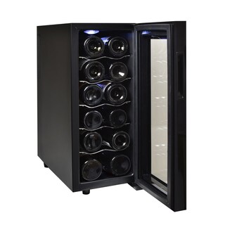 Foto 2 | Enfriador De Vinos Supra Cava-12b Termoeléctrico 12 Botellas Cristal Templado Panel Touch