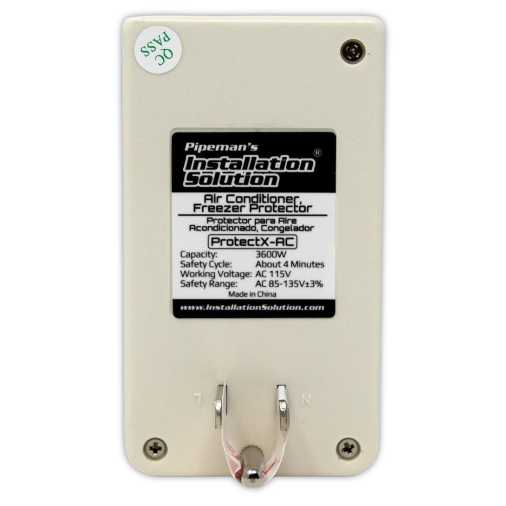 Foto 4 pulgar | Protector Voltaje Refrigerador Aire Acondicionado 3600w 135v