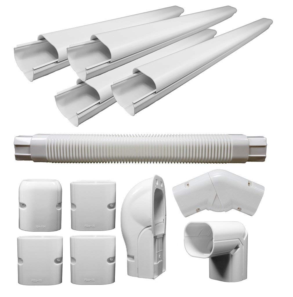 Foto 1 | Kit De Cubiertas Decorativas De Pvc Delgado Para Aires Acondicionados Y Bombas De Calor Minisplit Pioneer - Vent