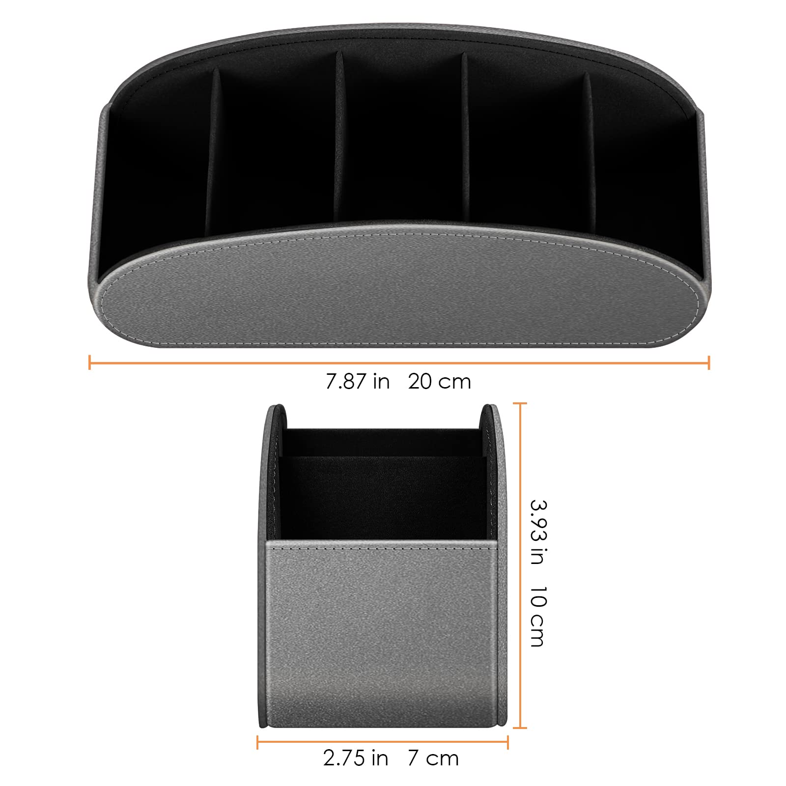 Foto 7 pulgar | Soporte Para Mando A Distancia Fintie, 5 Compartimentos, Piel Vegana - Venta Internacional.
