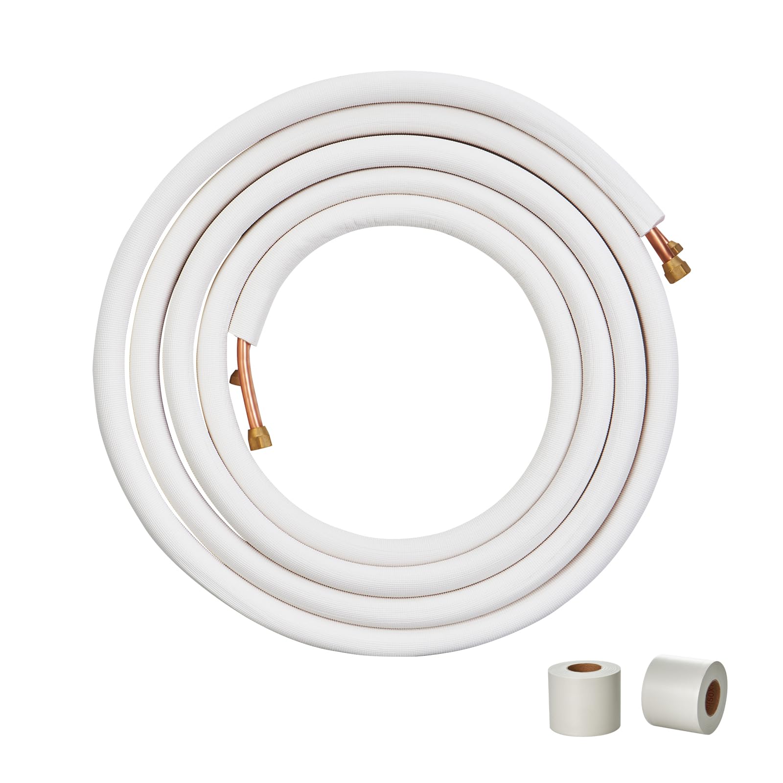 Foto 1 | Set Mini Split Line De Tubos De Cobre Vevor De 25 Pies Con Aislamiento - Venta Internacional.