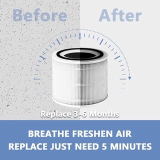 Foto 4 | Filtro De Repuesto Levoit Air Purifier Core 300, Paquete De 2 - Venta Internacional.