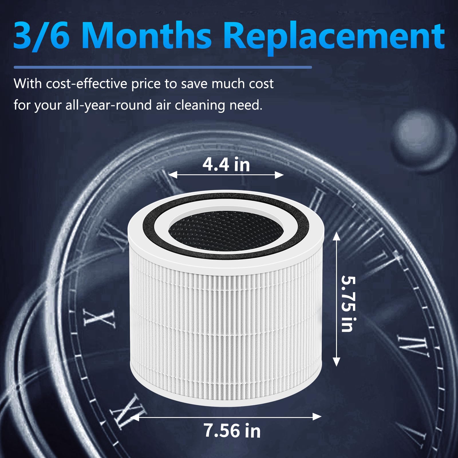 Foto 4 pulgar | Filtro De Repuesto Funmit Core 300 Para Levoit Core 300 Air P - Venta Internacional.