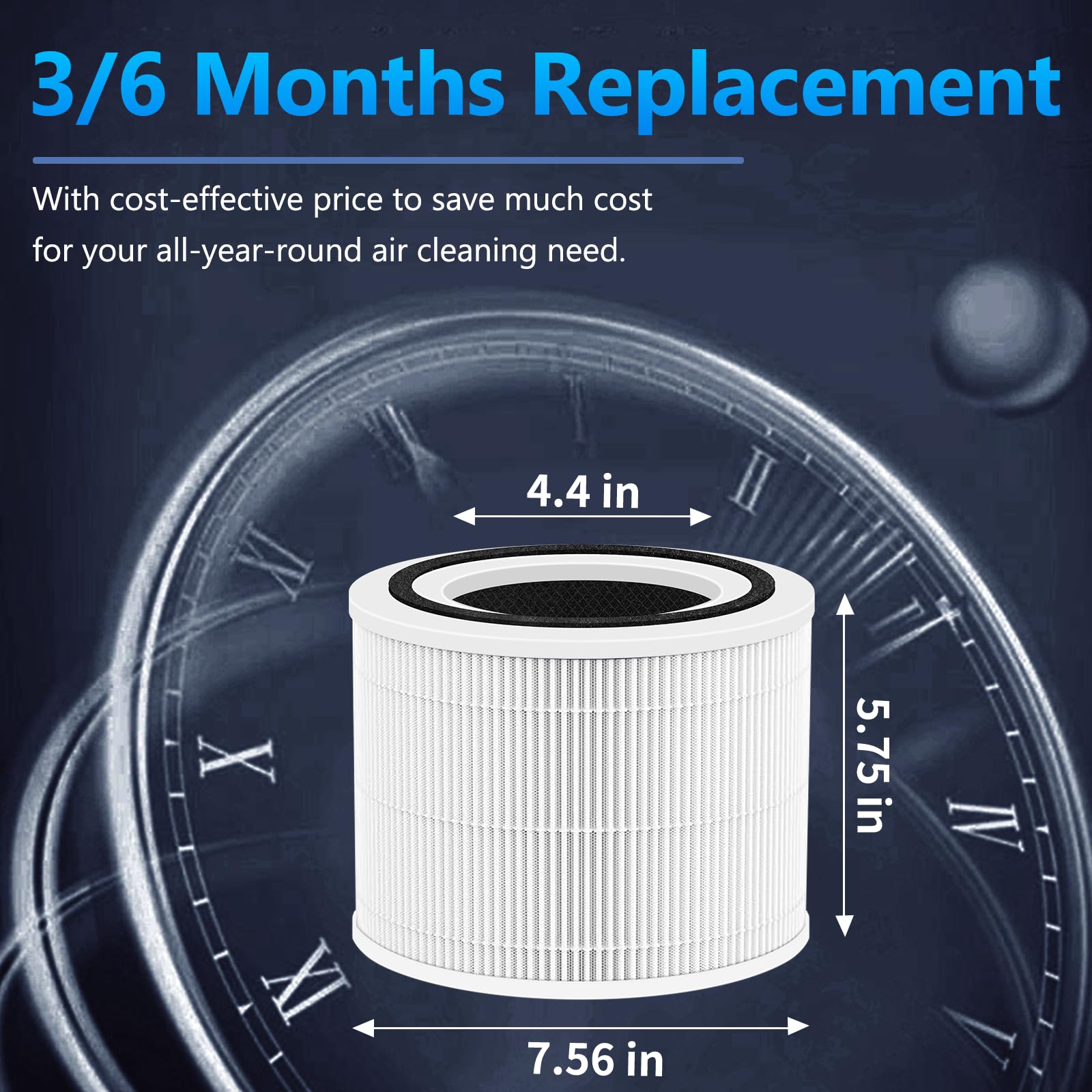 Foto 6 pulgar | Filtro De Repuesto Funmit Core 300 Para Levoit Core 300 Air P - Venta Internacional.