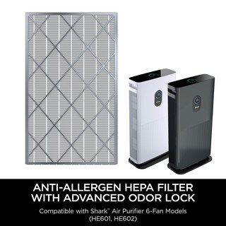Foto 3 | Purificador de Aire Shark He6fkpet Filtro Hepa Antialérgico Blanco - Venta Internacional