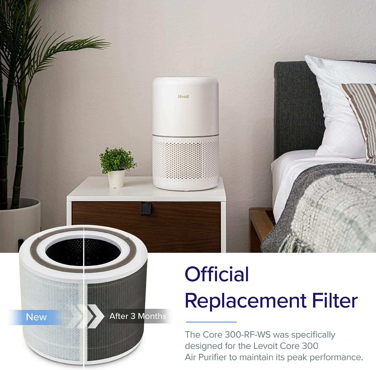 Foto 6 pulgar | Filtro De Repuesto Para Purificador De Aire Levoit Core 300, 1 Paquete - Venta Internacional.