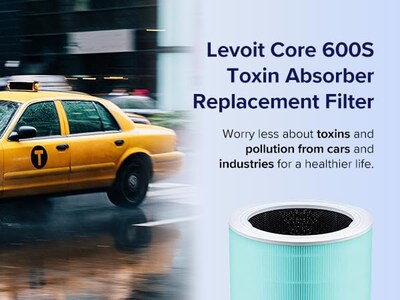 Foto 4 | Filtro De Repuesto Para Purificador De Aire Levoit Core 600s-rf-sr, 1 Paquete - Venta Internacional.