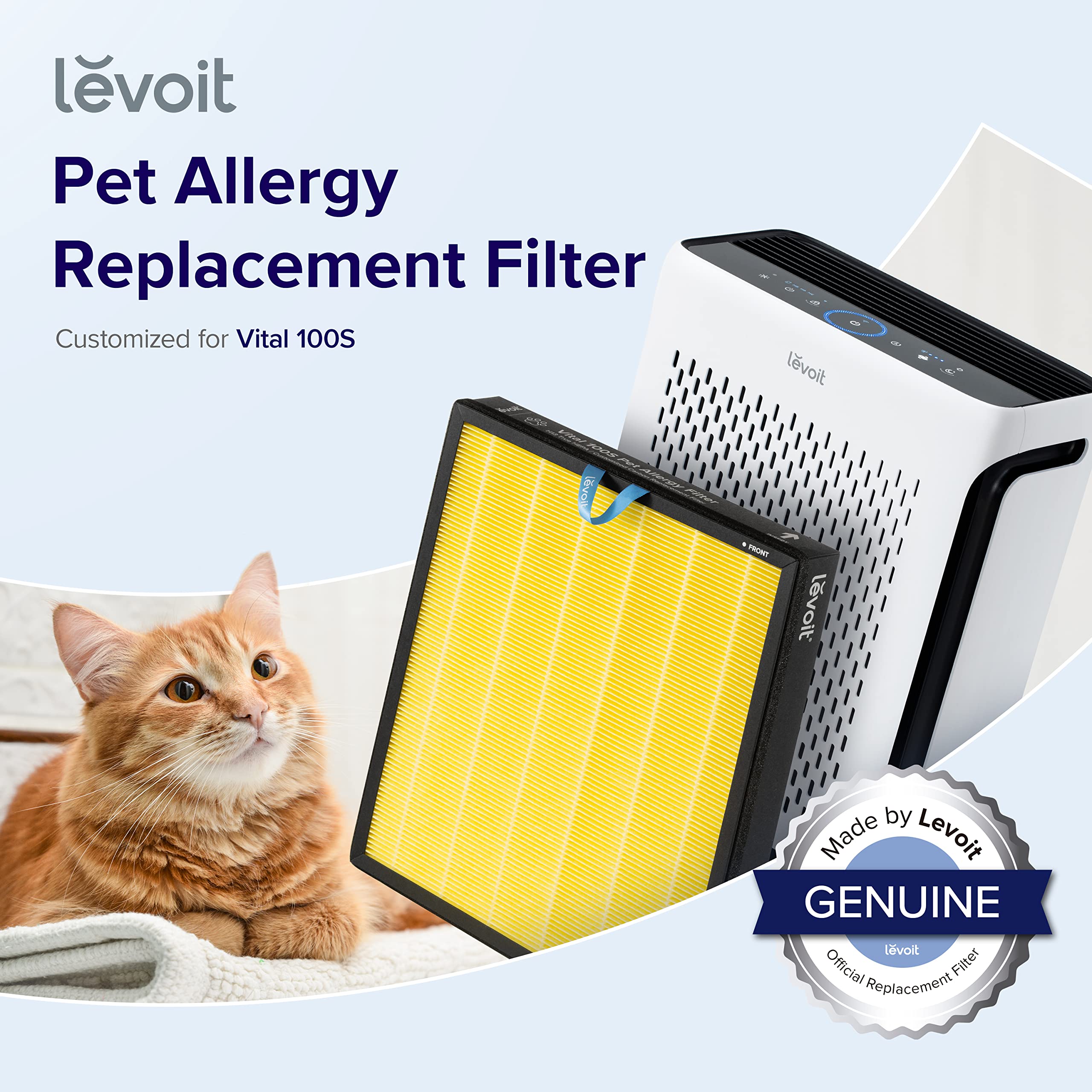 Foto 3 pulgar | Repuesto Para Purificador De Aire Levoit Vital 100s-p Pet Allergy - Venta Internacional.